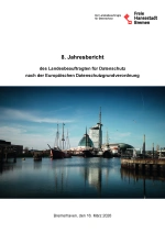 Deckblatt des 8. Jahresberichtes Datenschutz